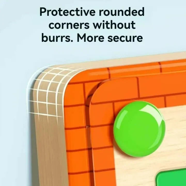 Interactive Magnetic Maze Ball Game for Kids - Educational & Fun!